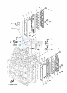 F200CETX drawing CYLINDER-AND-CRANKCASE-3