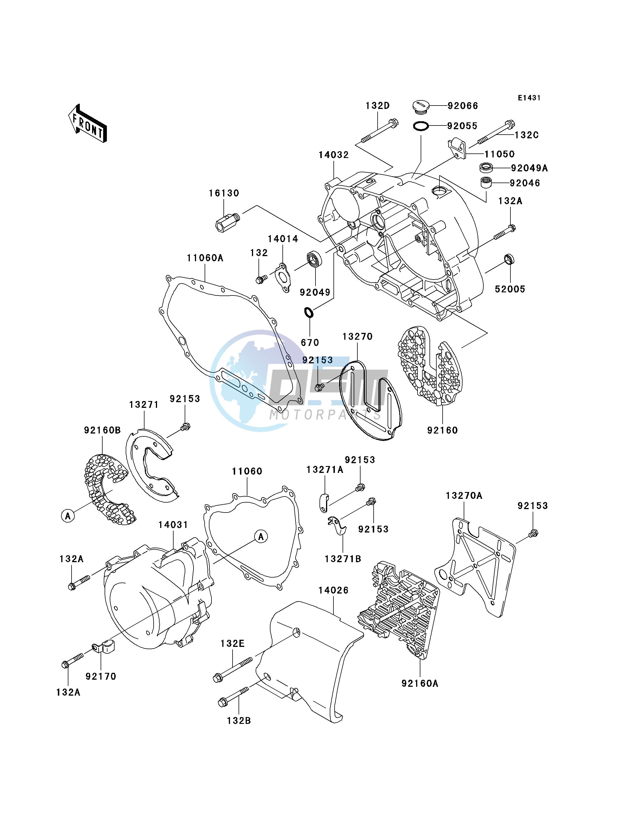 ENGINE COVER-- S- -