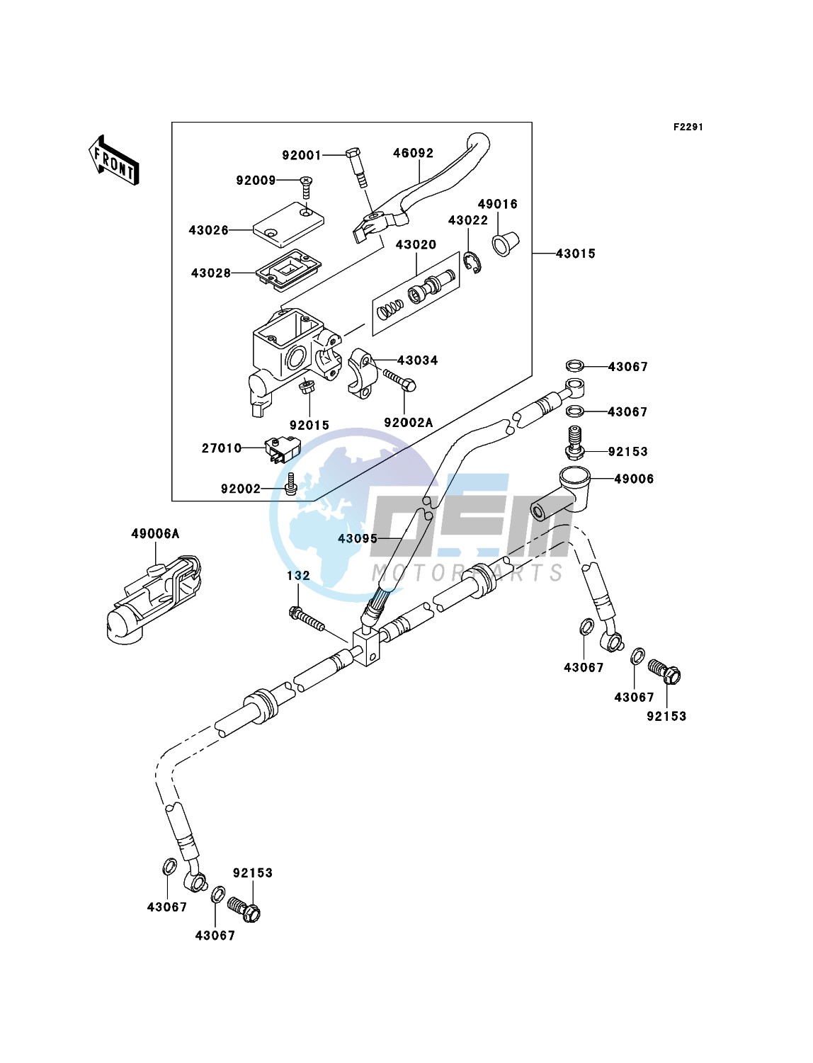 Front Master Cylinder