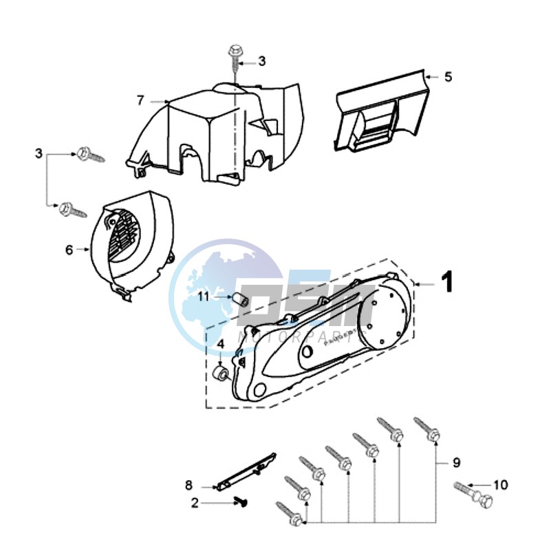 CRANKCASE COVER