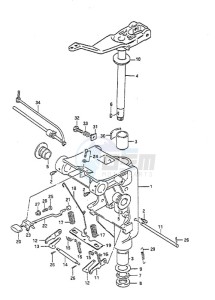 DT 65 drawing Swivel Bracket (1988 to 1994)