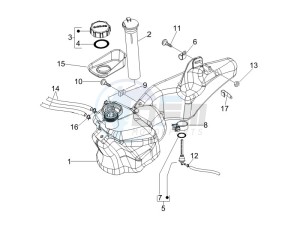 Liberty 125 4t Sport e3 (UK) UK drawing Fuel Tank