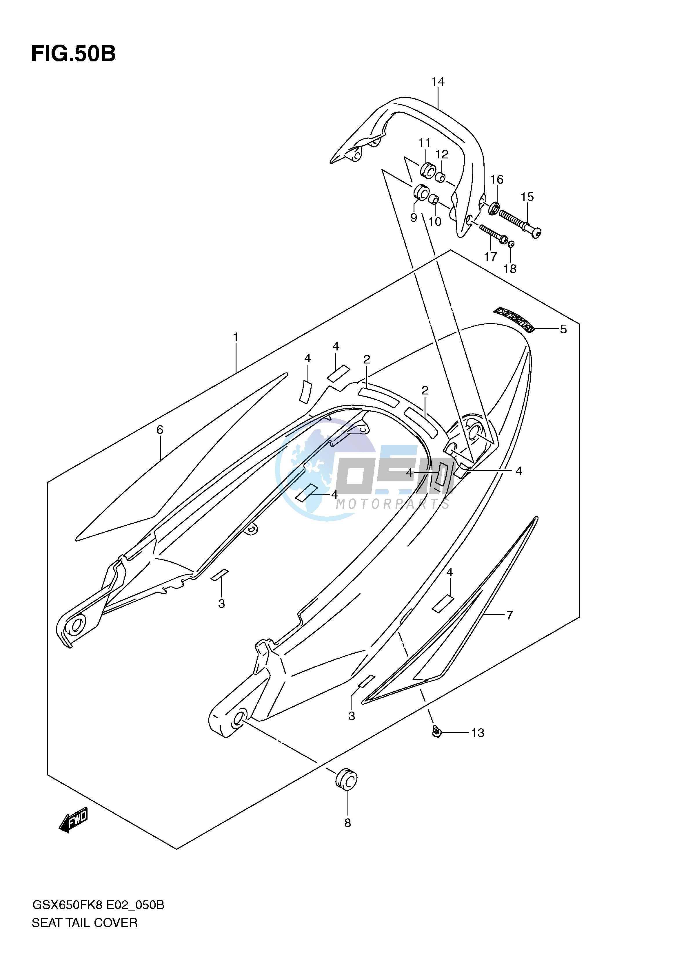 SEAT TAIL COVER (MODEL L0)