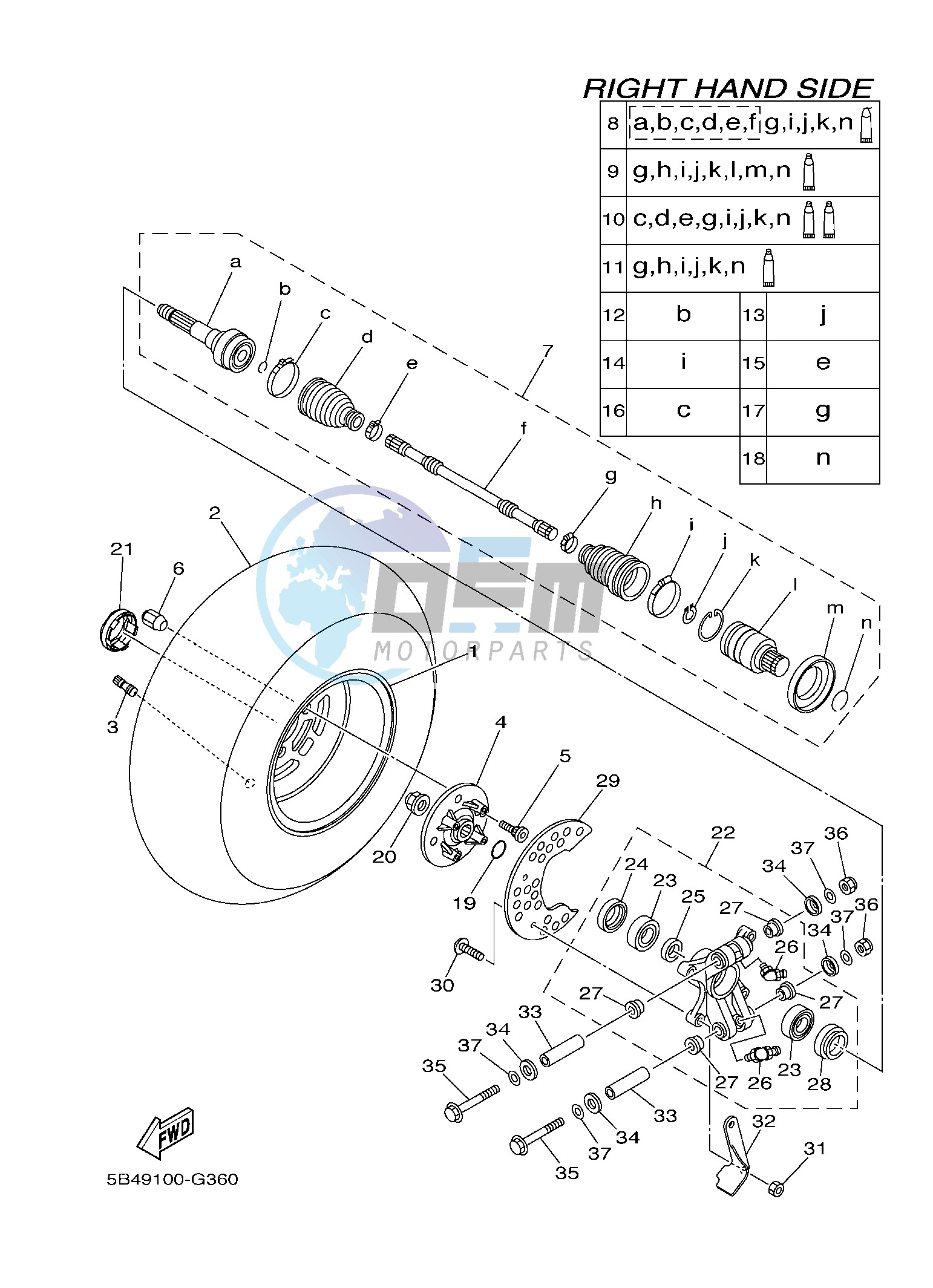 REAR WHEEL 4