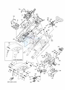 MT-10 MTN1000 (B67P) drawing FENDER