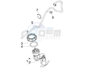 BEVERLY 300 IE ABS E4 (APAC) drawing Supply system