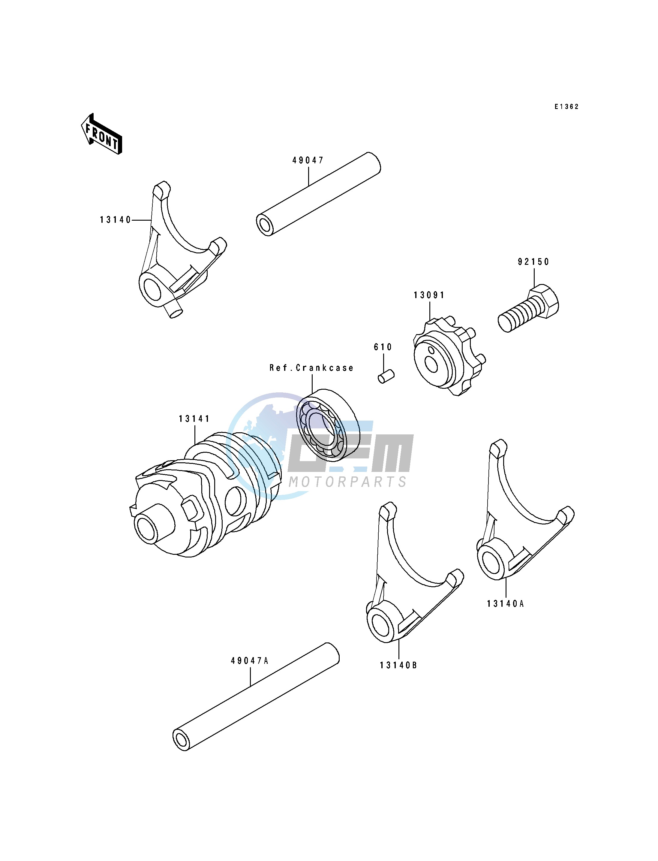 CHANGE DRUM_SHIFT FORK