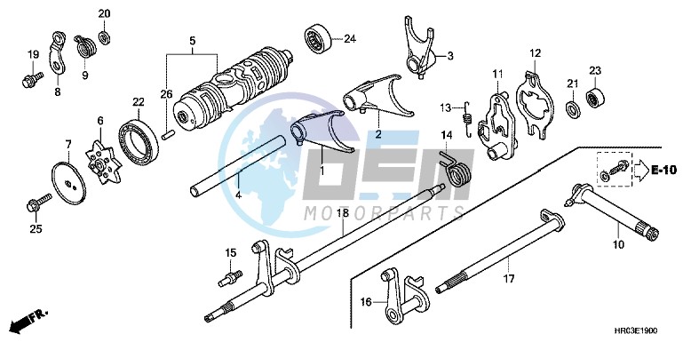 RR. BRAKE MASTER CYLINDER