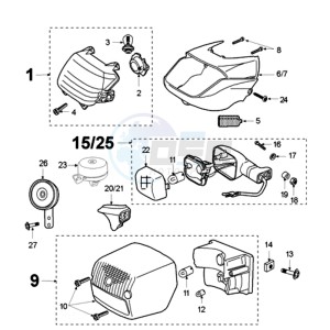 FOX LNA 2 drawing LIGHTING