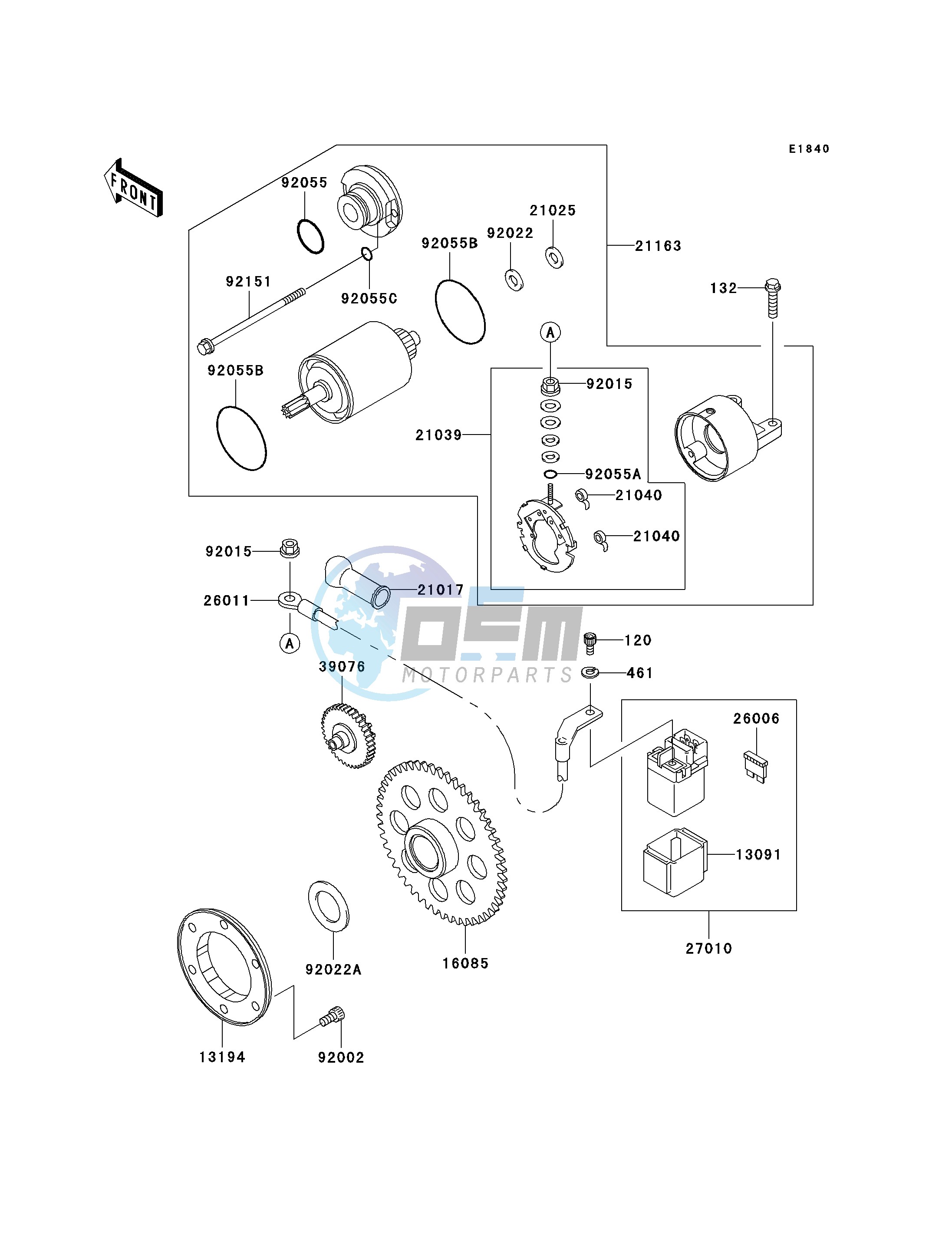 STARTER MOTOR