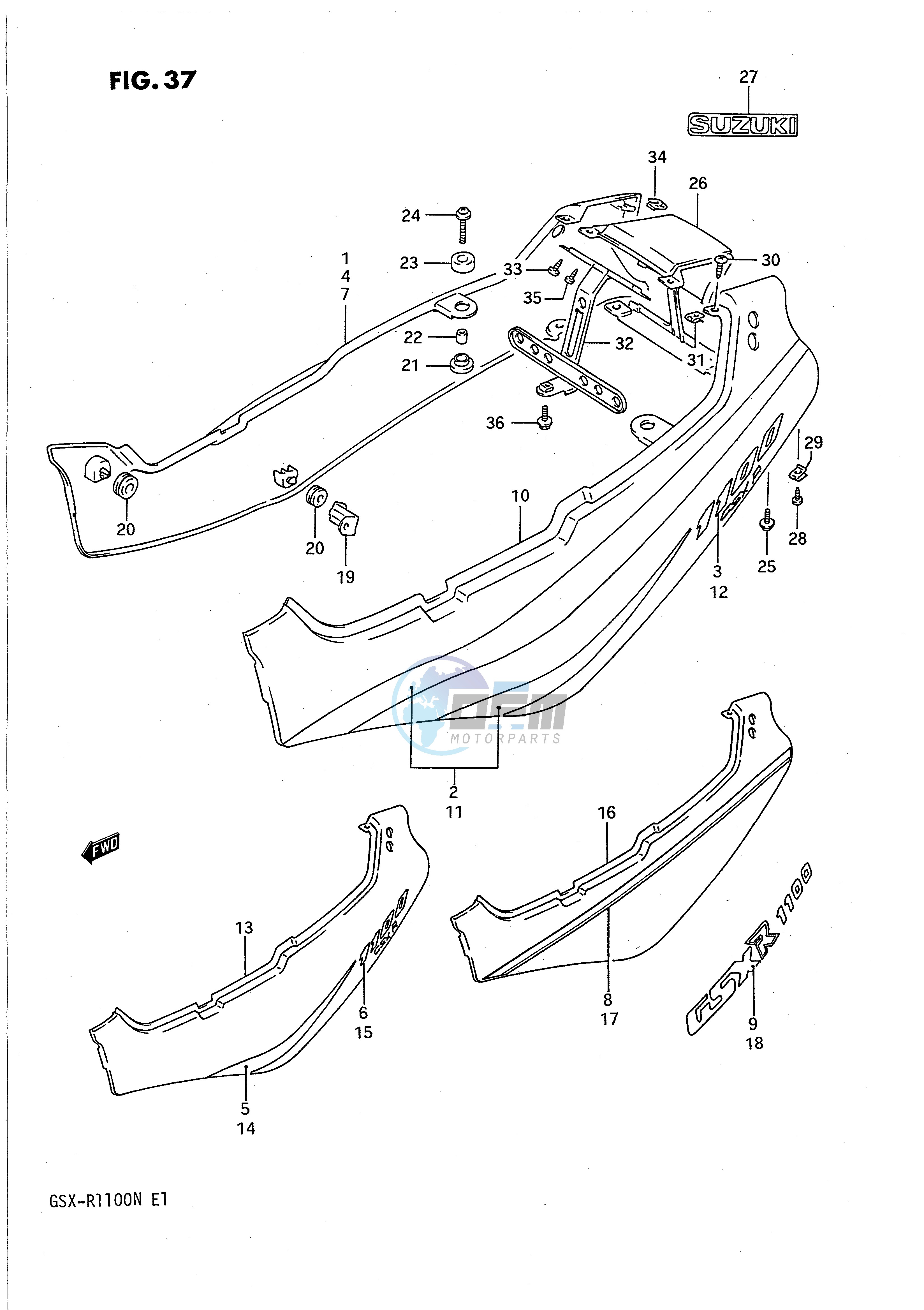 FRAME COVER (MODEL M)