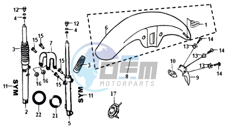 FRONT FENDER / VOORVORK