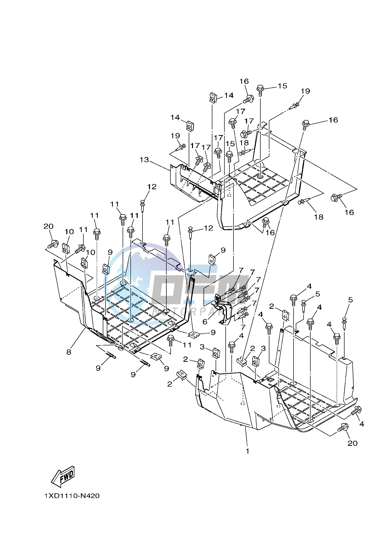 STAND & FOOTREST