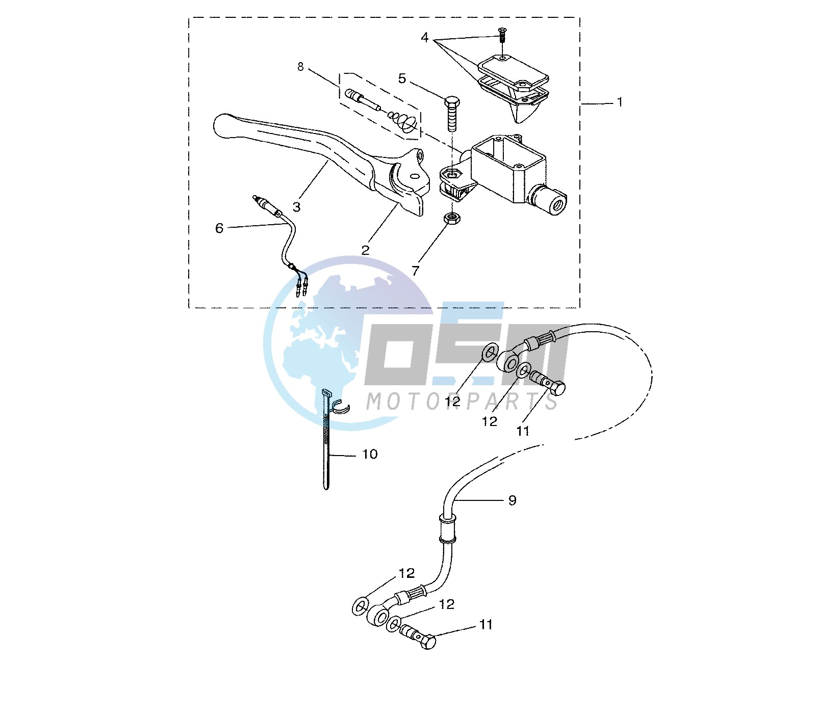 FRONT MASTER CYLINDER