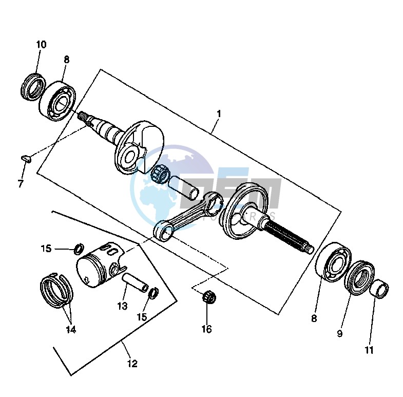 CRANKSHAFT PISTON