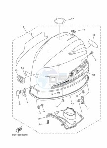 F40GETL drawing TOP-COWLING