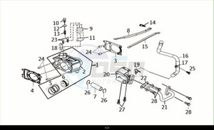 JOYRIDE S 125 (LF12W4-EU) (M1) drawing CYLINDER