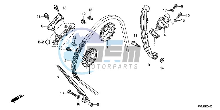 CAM CHAIN/TENSIONER