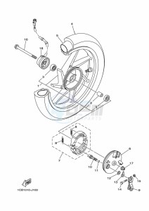 EC-03 drawing FRONT WHEEL