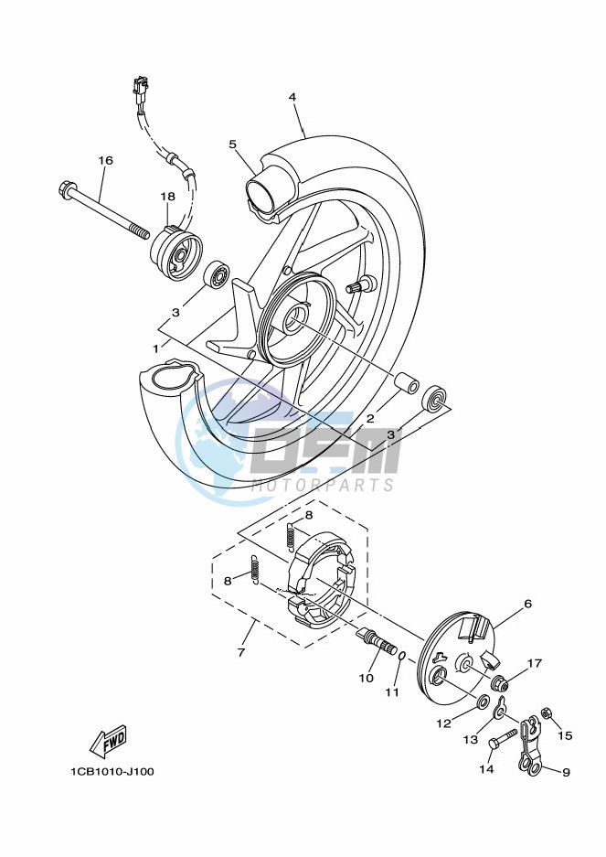 FRONT WHEEL