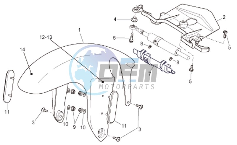 Front body - Front mudguard