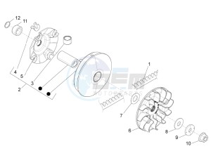 Beverly 350 4t 4v ie e3 Sport Touring drawing Driving pulley