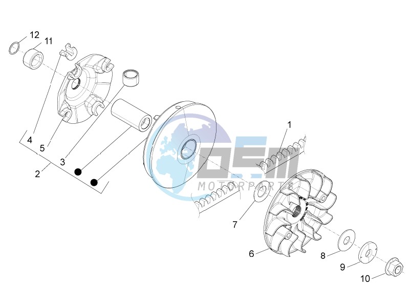 Driving pulley