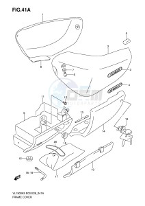 VL1500 (E3-E28) drawing FRAME COVER (MODEL K7)