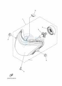 GPD125-A NMAX 125 (BV3J) drawing CAMSHAFT & CHAIN