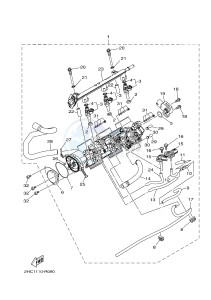 YXZ1000E YXZ10YMXH YXZ1000R EPS (2HCC) drawing THROTTLE BODY ASSY 1