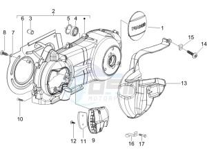 Nexus 250 e3 drawing Crankcase cover - Crankcase cooling