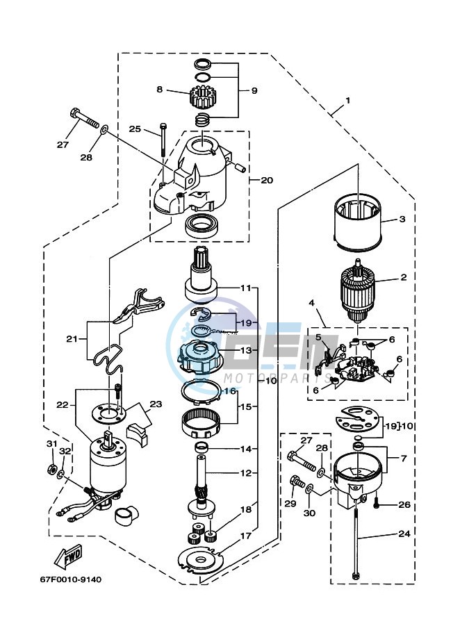 STARTER-MOTOR