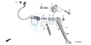 CBR1000RRA Korea - (KO) drawing STAND