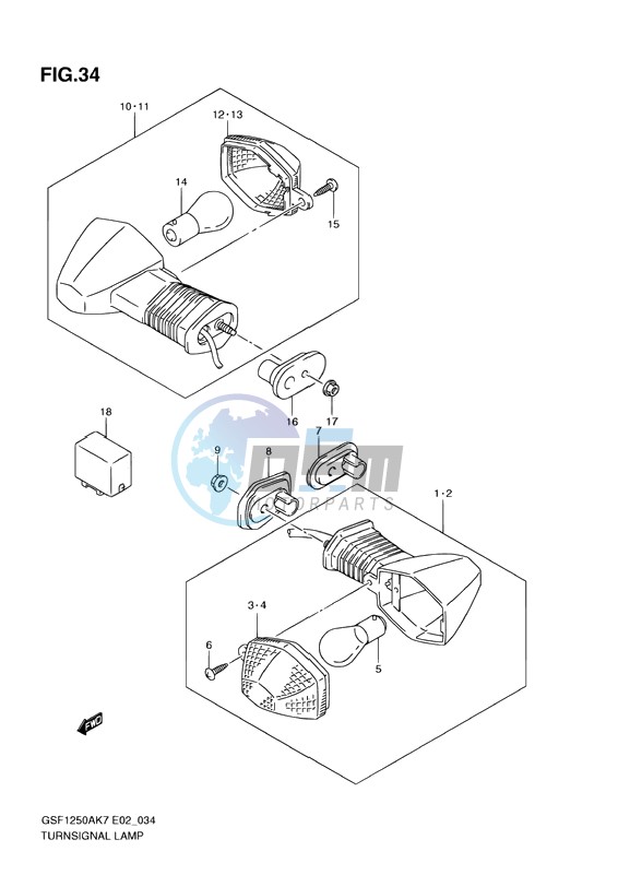 TURNSIGNAL LAMP