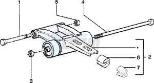 Zip 50 SP Euro 2 drawing Swinging arm