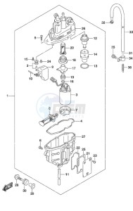 DF 90A drawing Fuel Vapor Separator