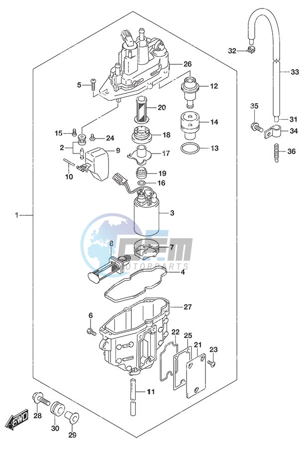 Fuel Vapor Separator