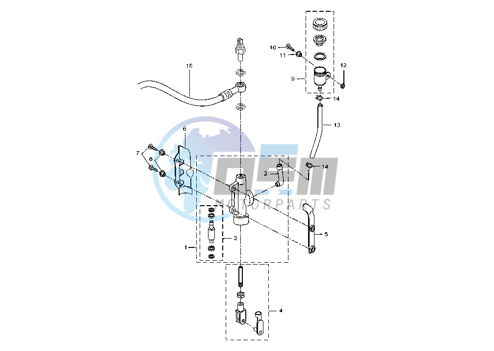 REAR MASTER CYLINDER