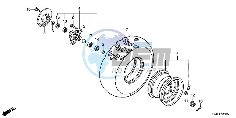 FRONT WHEEL