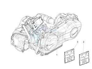 FLY 150 (NAFTA) drawing Engine, assembly