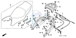 NT700VA UK - (E / MKH) drawing SEAT