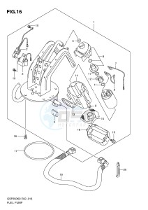 GSF650 (E2) Bandit drawing FUEL PUMP