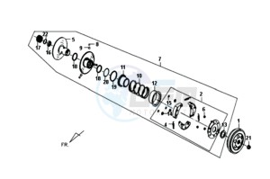 FIDDLE II 50 drawing CLUTCH