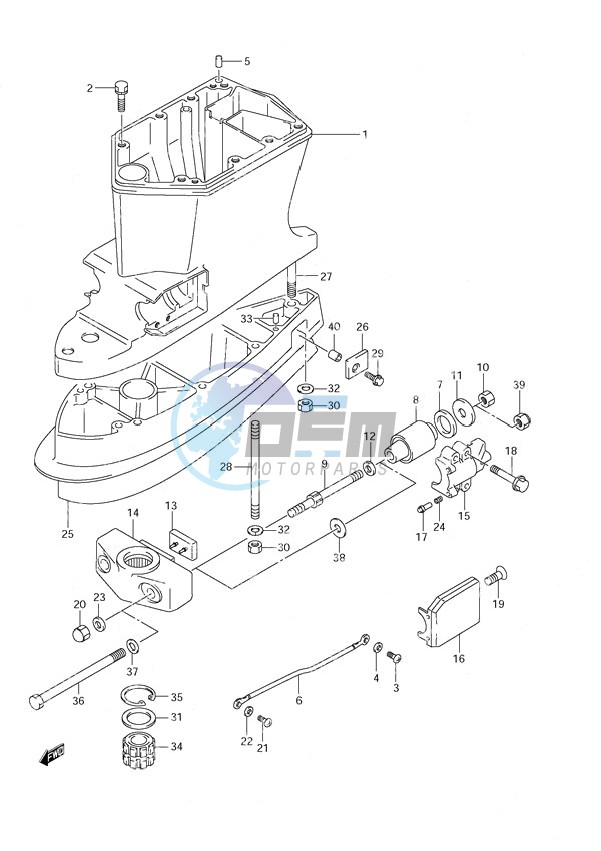 Driveshaft Housing