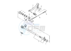 XJR 1300 drawing SHIFT SHAFT