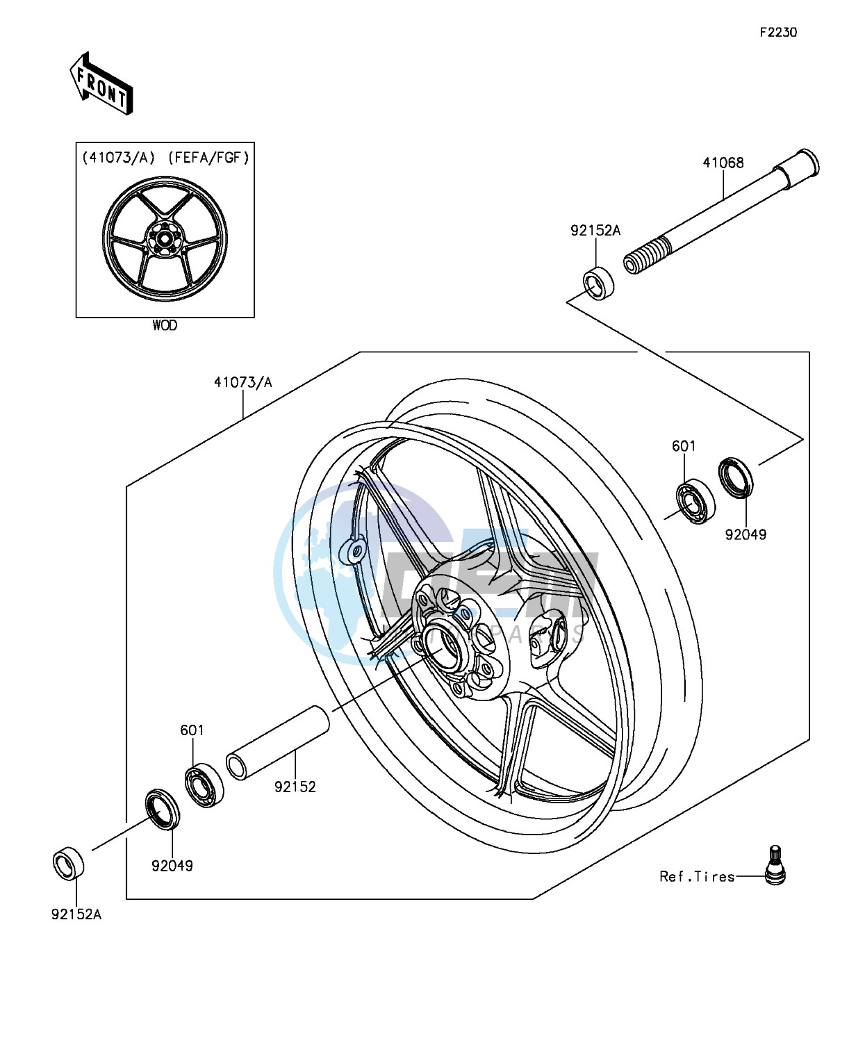 Front Hub