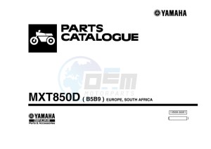 NIKEN GT MXT850D (B5B9) drawing Infopage-1