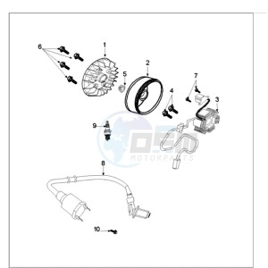 VIVA 3 L 4T SPORTLINE drawing IGNITION PART