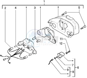 DNA GP EXPERIENCE 50 drawing Rear tail lamp