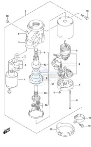 DF 140A drawing Starting Motor